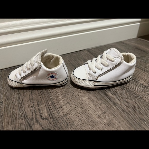 Converse chuck Taylor crib shoe leather - Picture 4 of 6